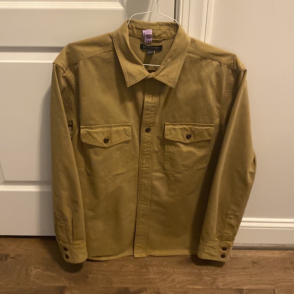 Banana Republic Tan Shirt Jacket - Picture 2 of 2